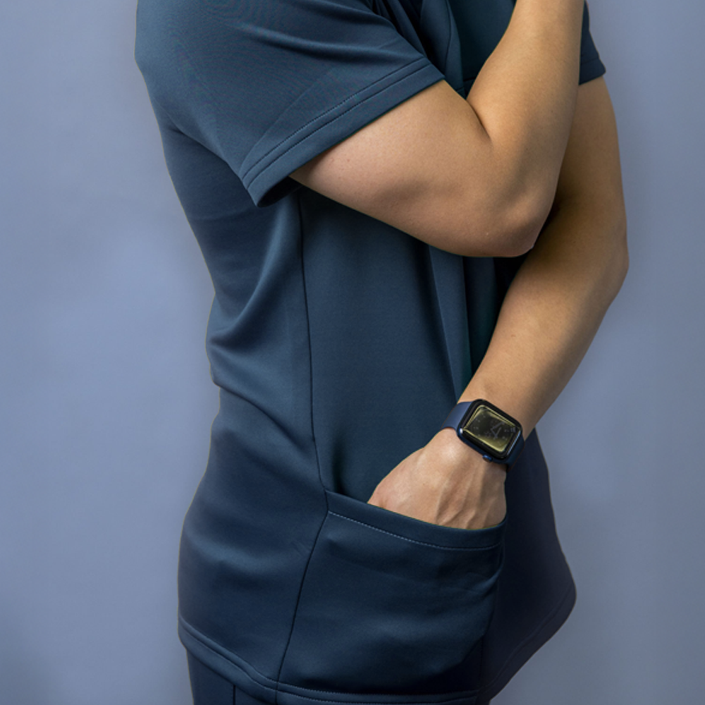 Velotex Hendrix Amphi Scrubs Top - Marino