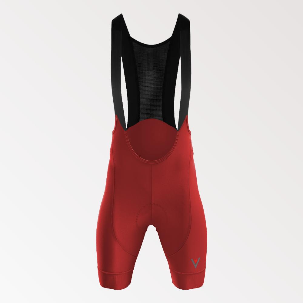 Men's Red Label Bib Shorts - Red