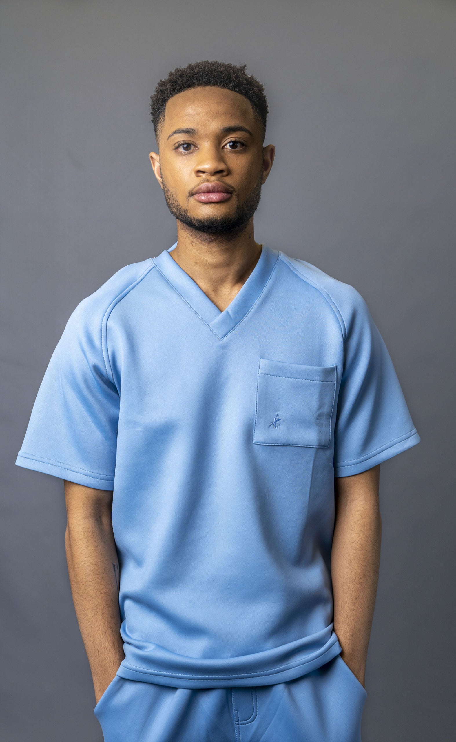 High-quality men's medical scrubs