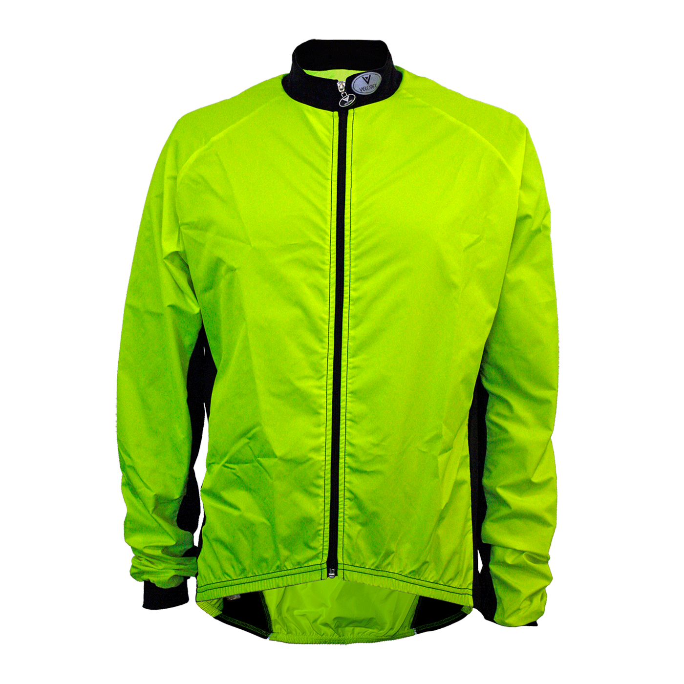 Waterproof cycling rain jacket for wet weather protection