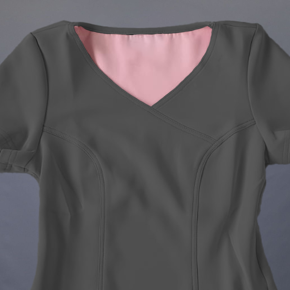Velotex Aurora Amphi Scrubs Top - Anthracite
