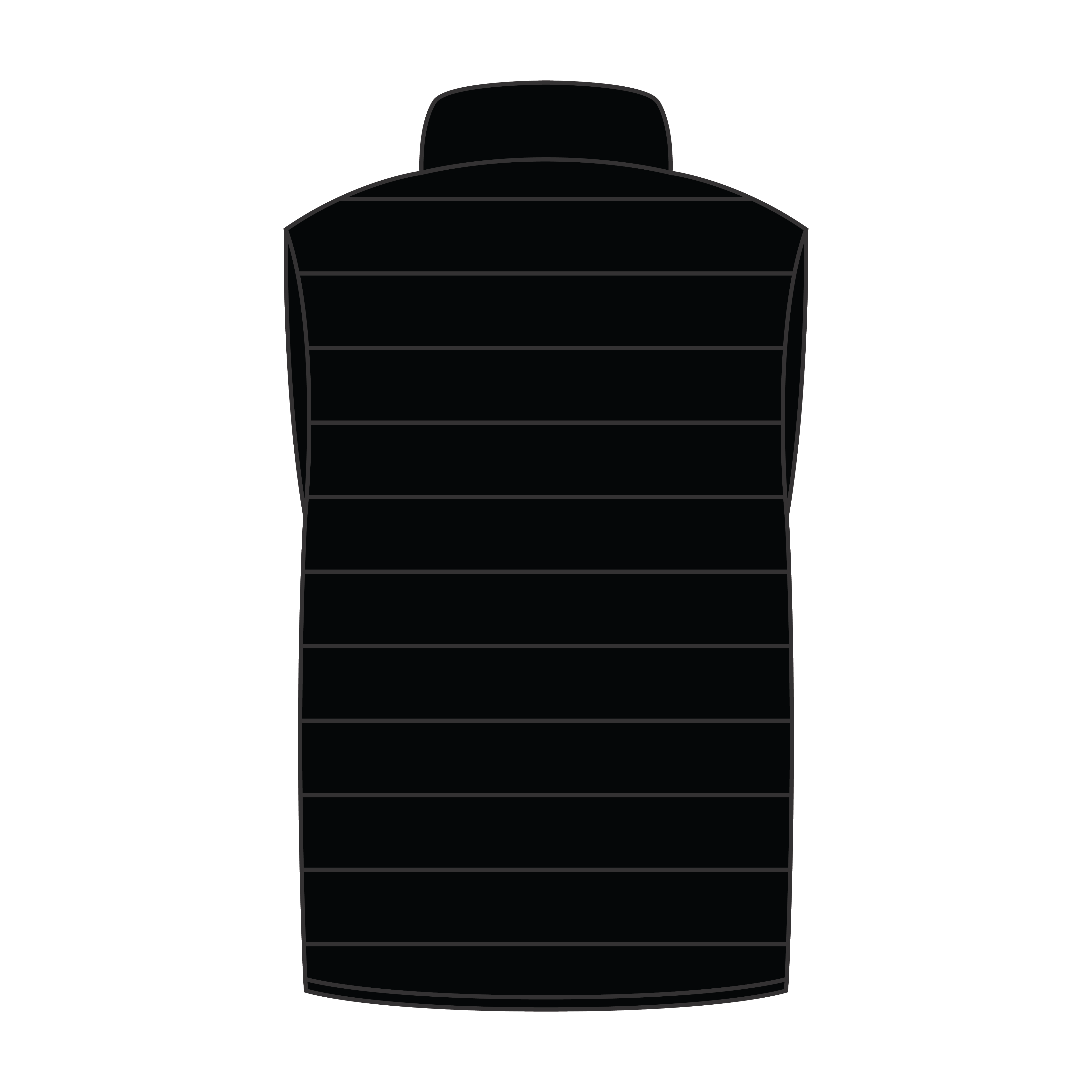 PCSA Cape Puff Gilet Kids Black