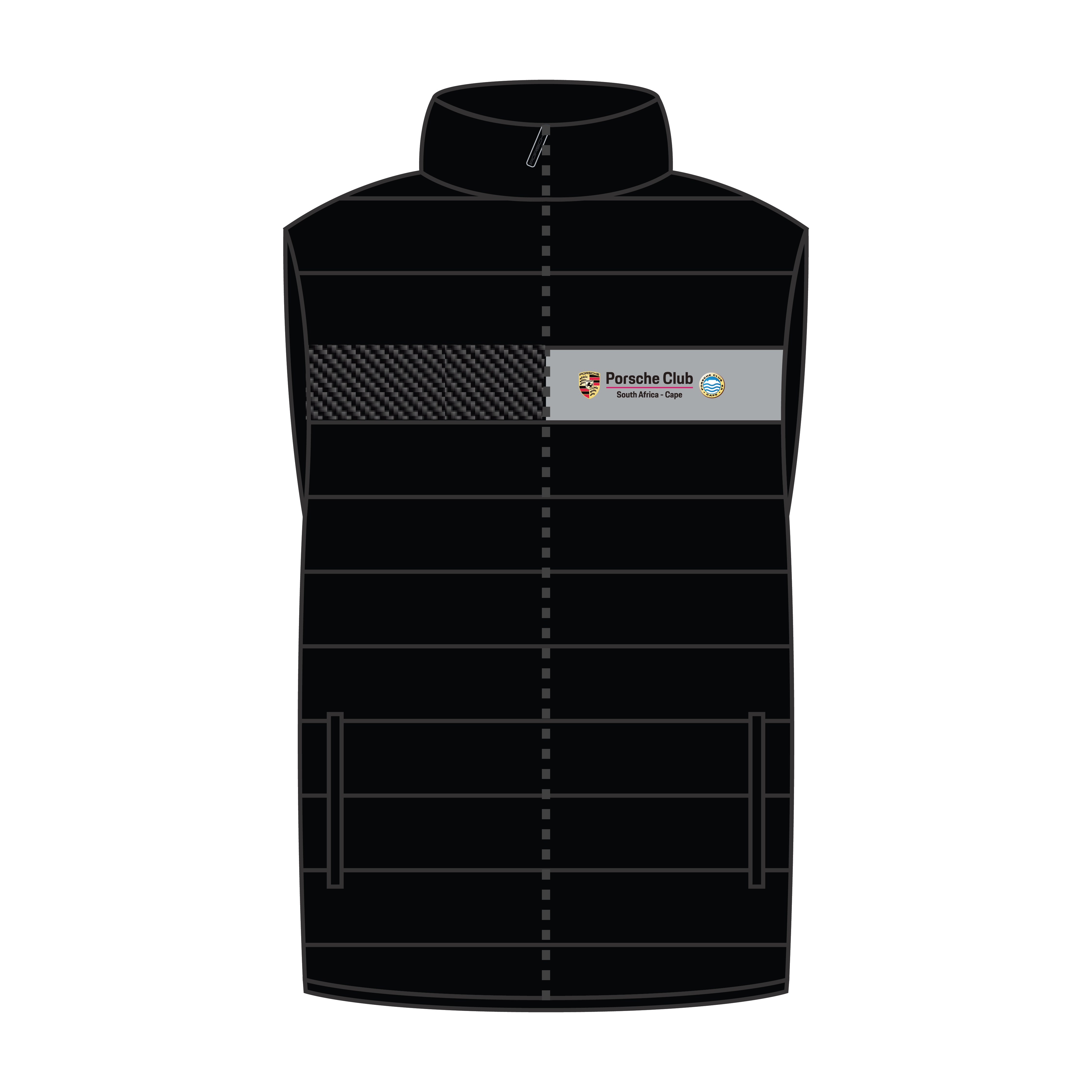 PCSA Cape Puff Gilet Kids Black