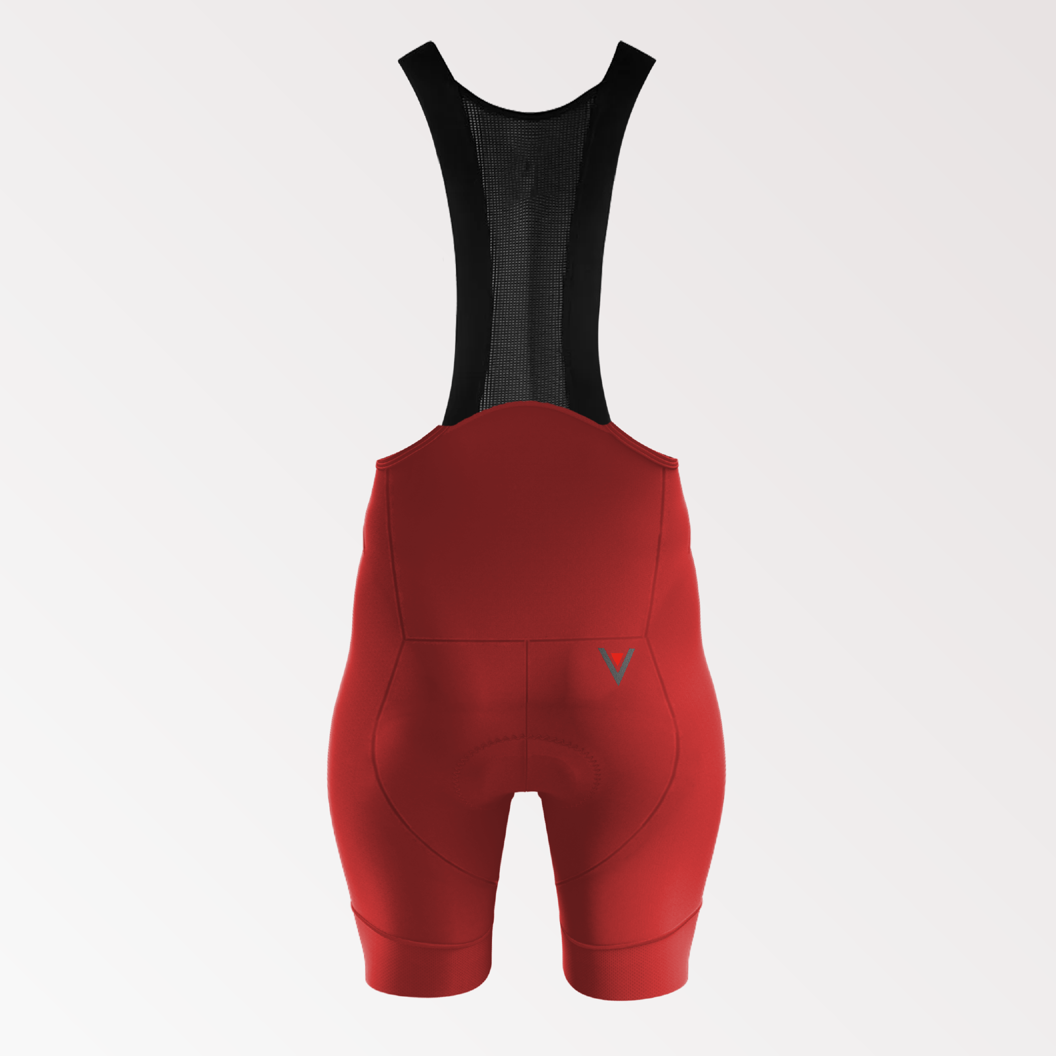 Women's Red Label Bib Shorts - Red
