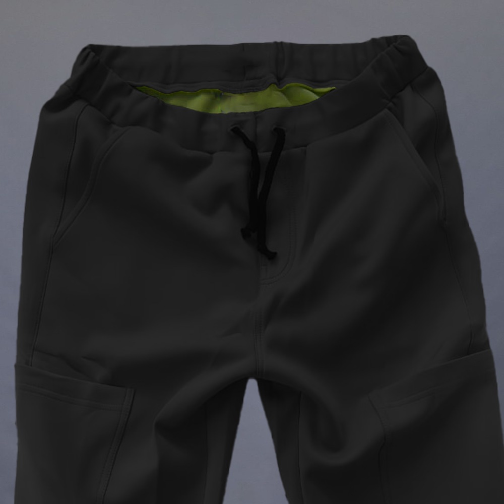 Velotex Regal Amphi Scrubs Bottom - Black