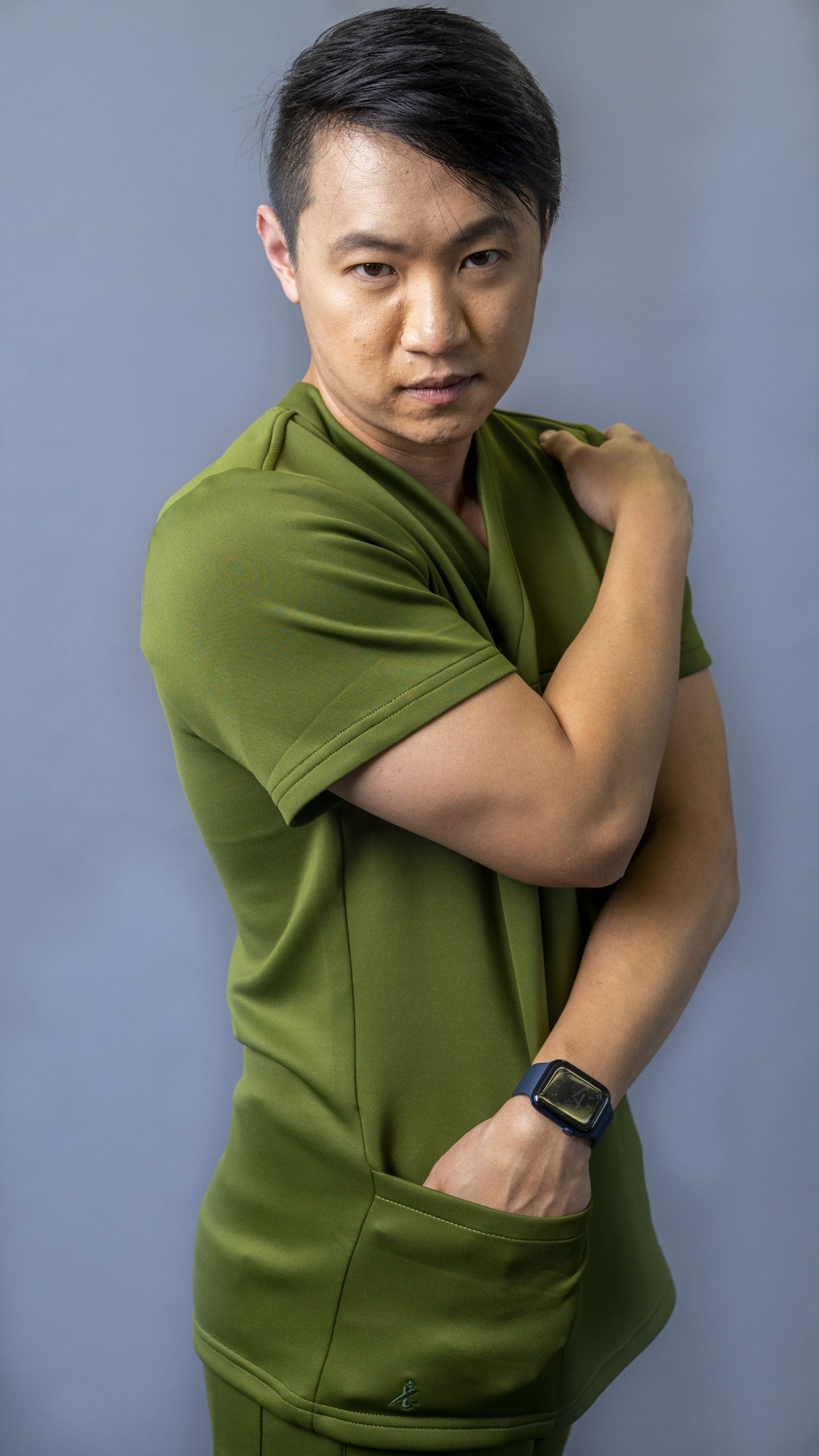 High-quality men's medical scrubs