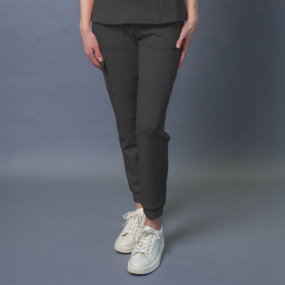 Velotex Drega Amphi Scrubs Bottoms - Anthracite