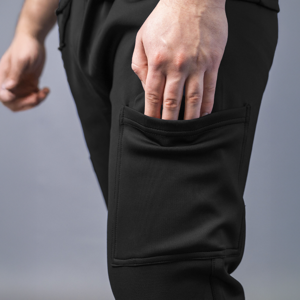 Velotex Regal Amphi Scrubs Bottom - Black