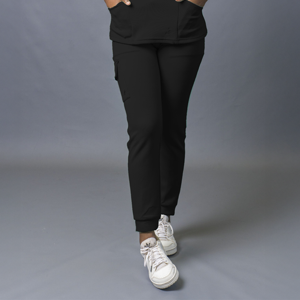 Velotex Drega Amphi Scrubs Bottom - Black