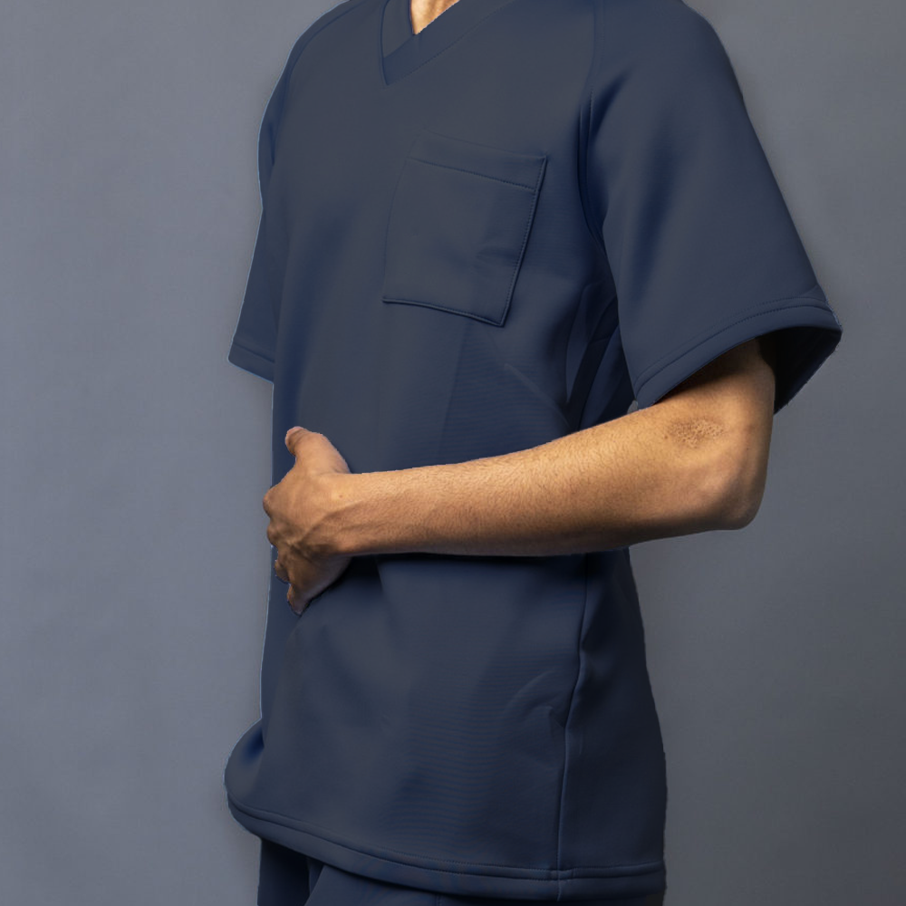 Velotex Regal Amphi Scrubs Top - Marino