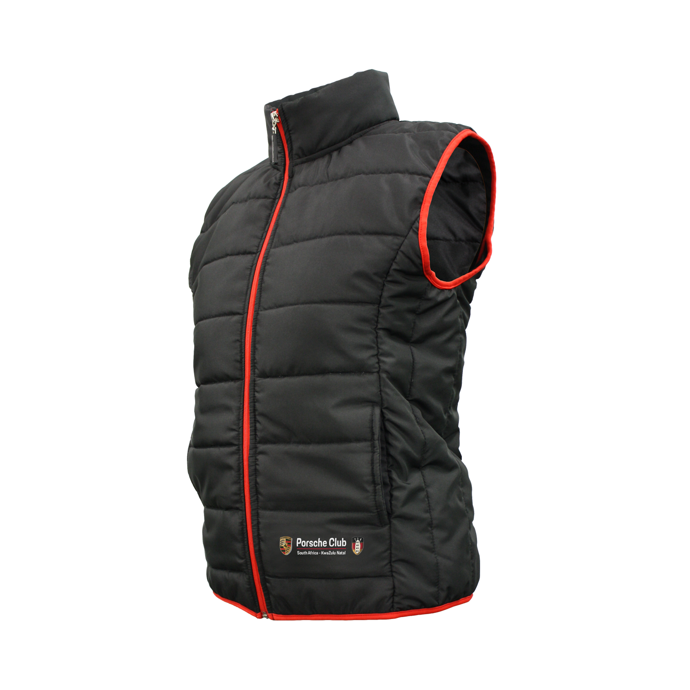 PCSA KZN Ladies Puff Gilet Black