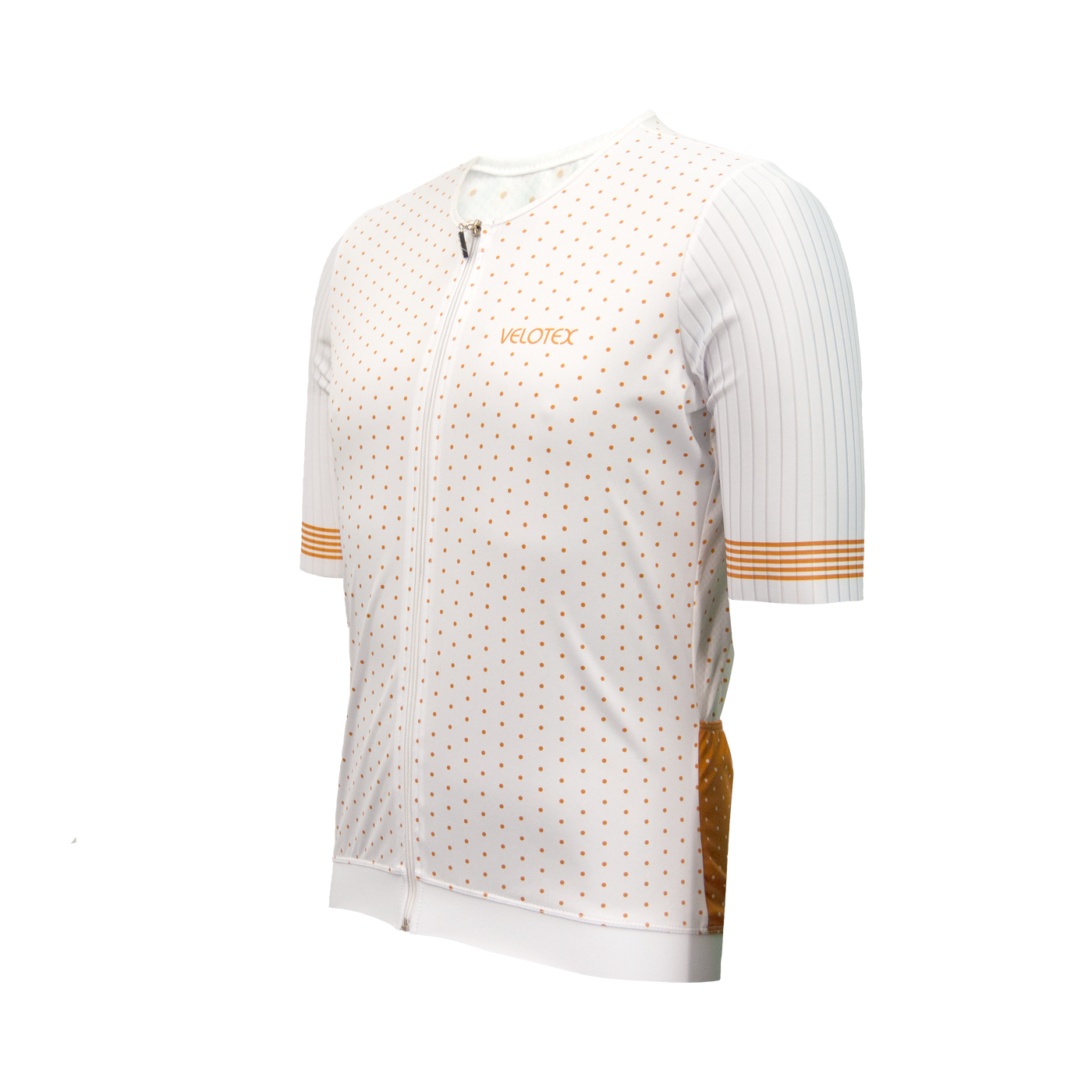 fashion cycling jersey; white cycling jersey; gold cycling jersey