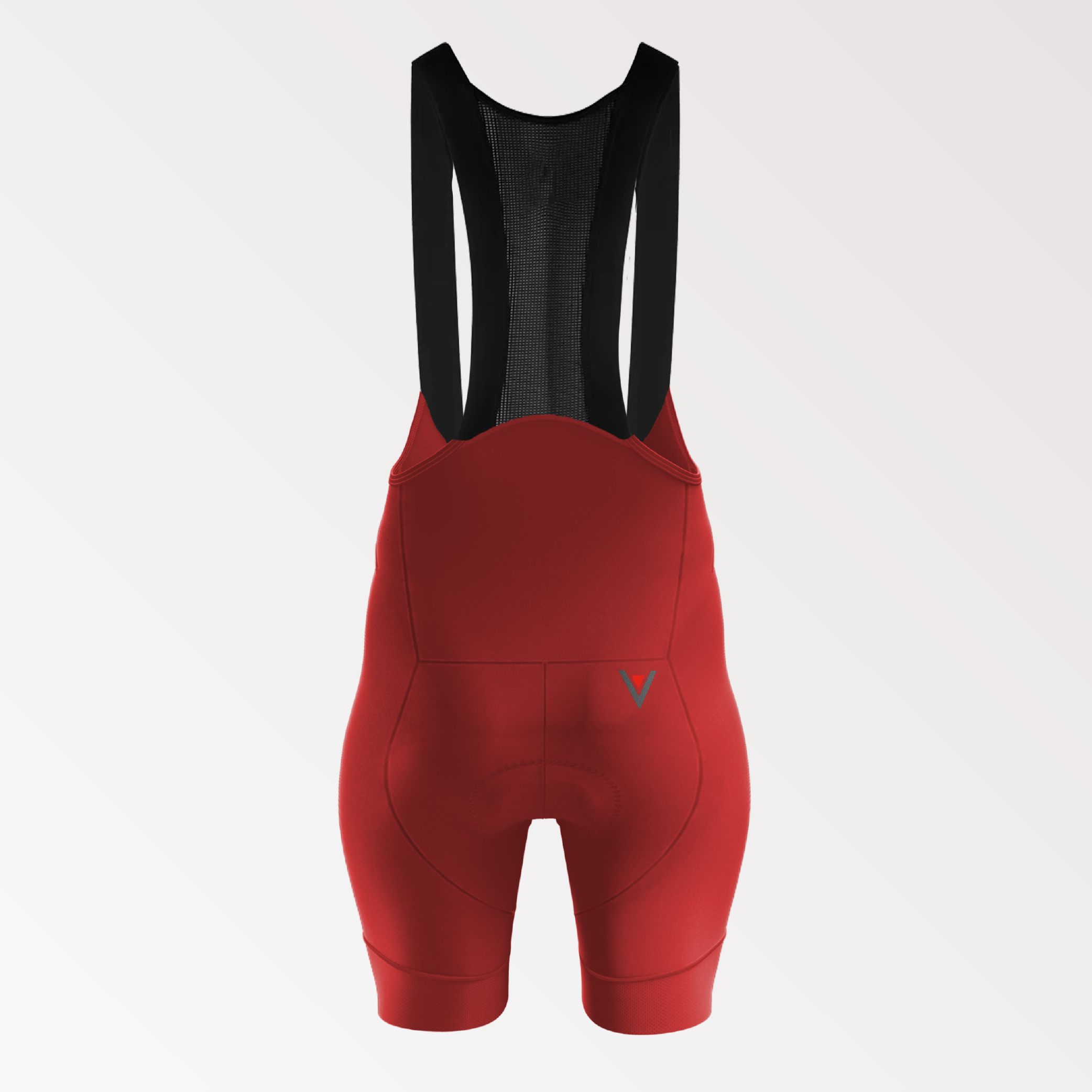 Women's Red Label Bib Shorts - Red