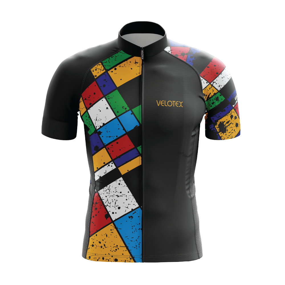 Collage Cycling Jersey Mens VentoPV