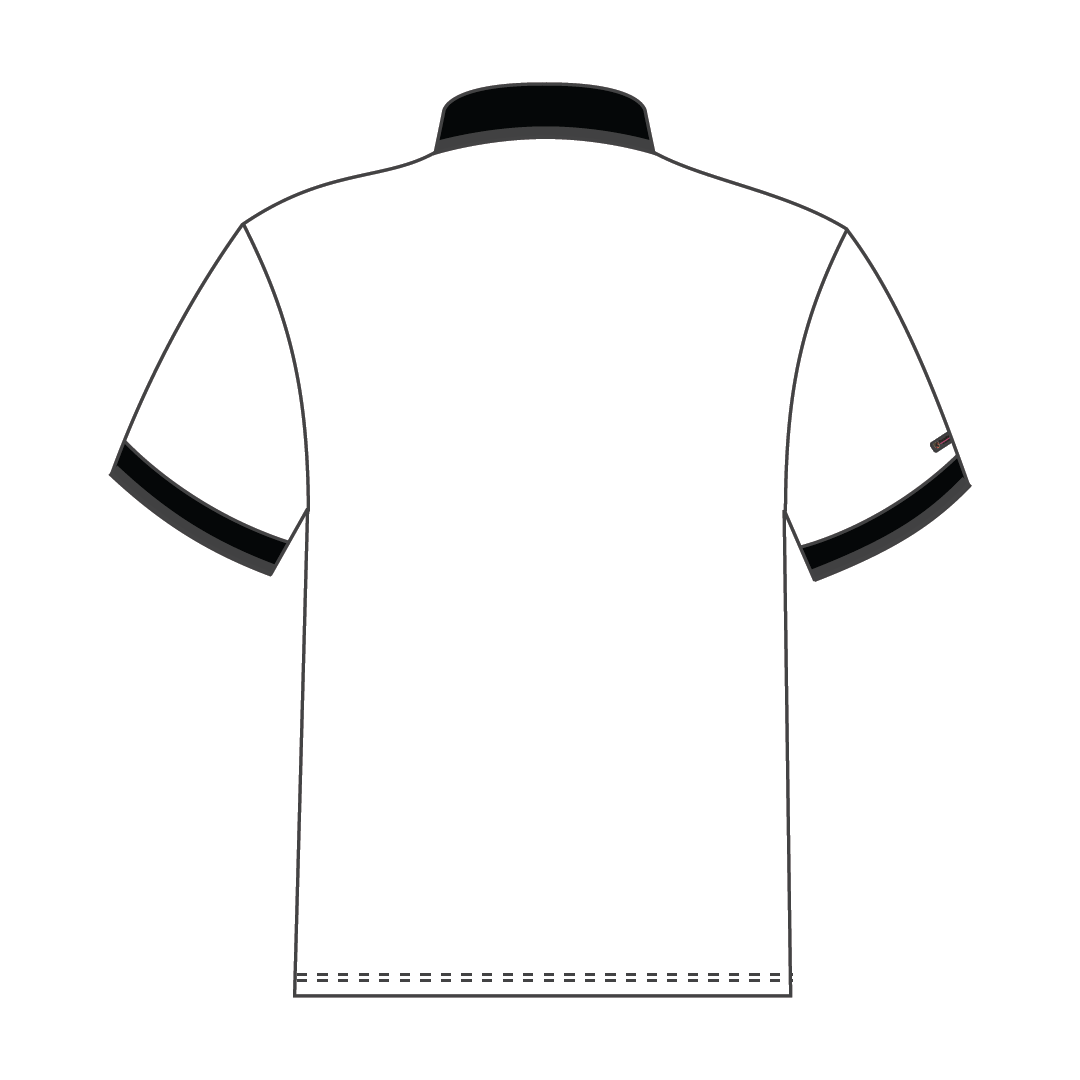 PCSA Cape  Golf Shirt S/sl PQ Wht