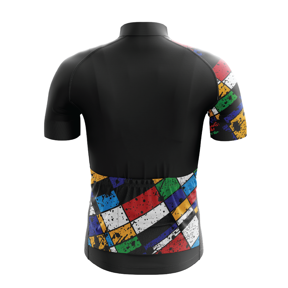 Collage Cycling Jersey Mens VentoPV