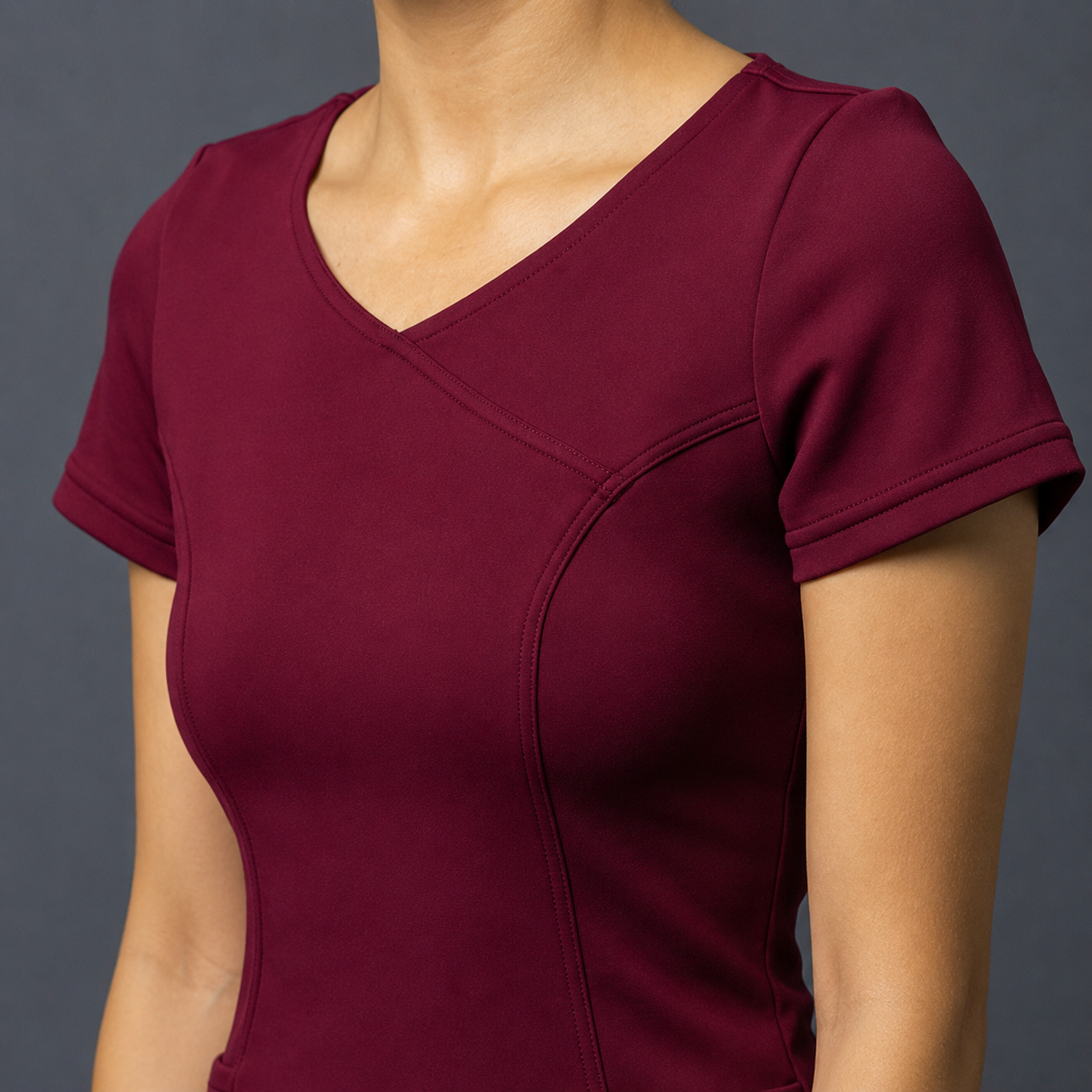 Velotex Aurora Aqua Scrubs Top