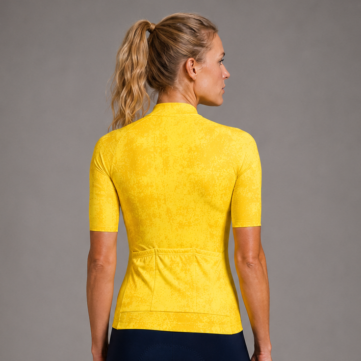 Women's Jaune Cycling Jersey