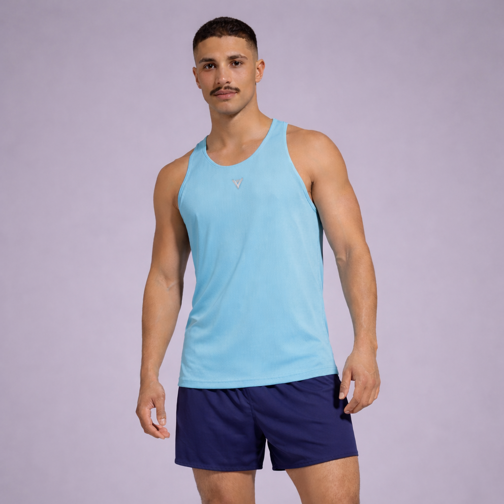 Open Side Racerback Men's Men's Racerback Running Vest – VeloteX