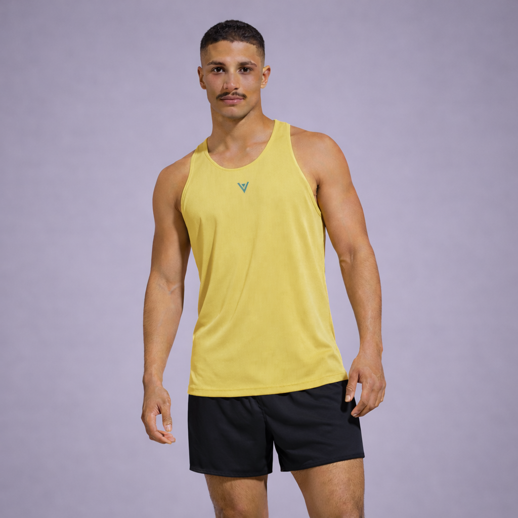 Open Side Racerback Men's Men's Racerback Running Vest – VeloteX