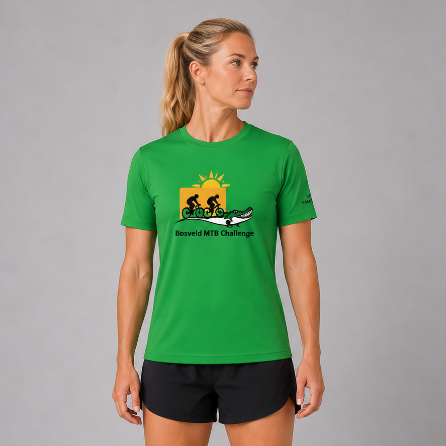 Bosveld MTB Green Cotton T-Shirt