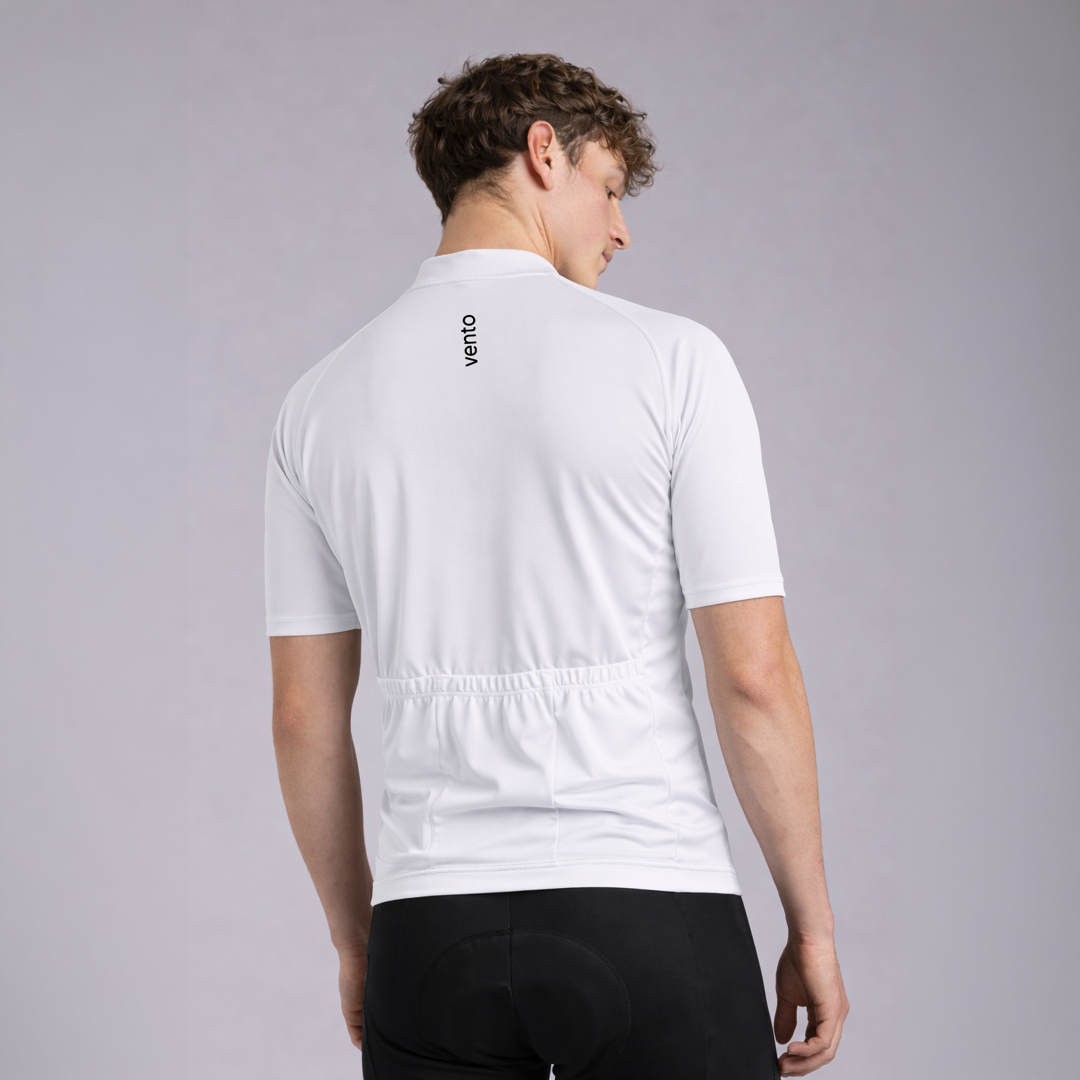 white cycling jersey men