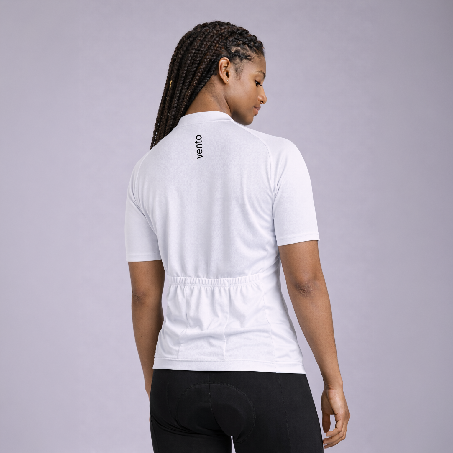 white cycling jersey women