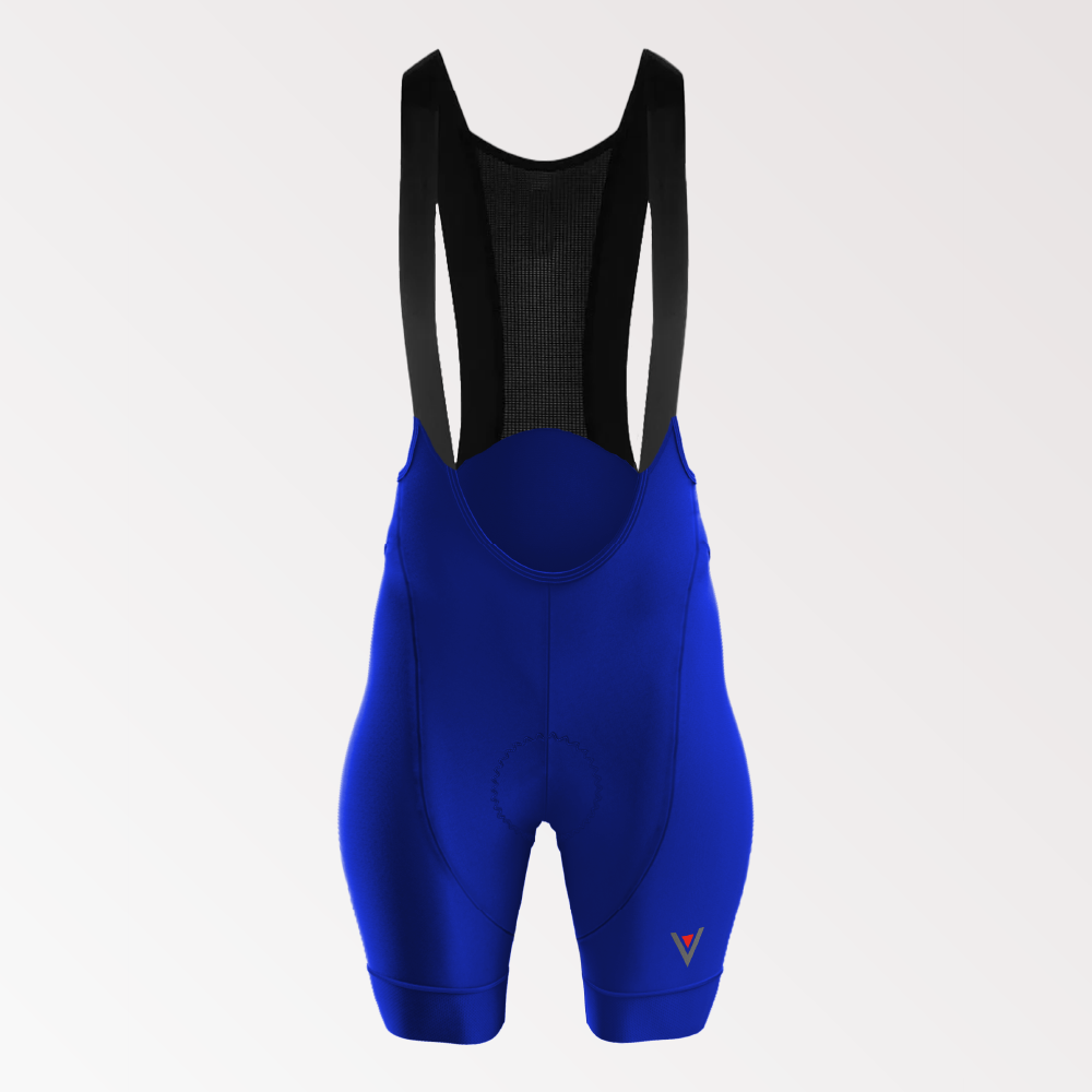 women's cycling bib shorts, blue women's bib shorts